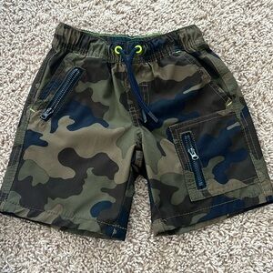 Toddler boys woven pull on quick dry utility shorts